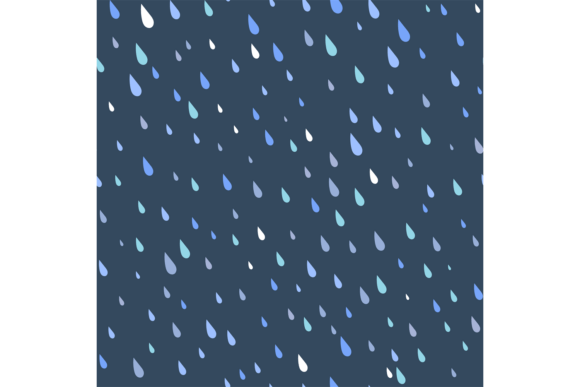 Download Rain Drops Pattern. Falling Water in Air - Pattern Collection