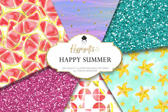 Download Summer Glitter Pattern - Pattern Collection