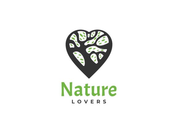 Download Nature Love Silhouette Logo - Nature love Collection