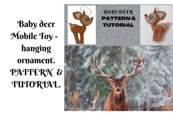 Download Deer Woodland Baby Mobile Patterns - Premium Resources