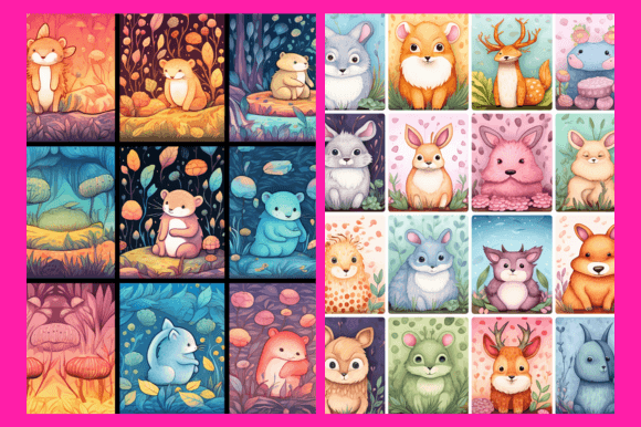 Download Cozy Animals Patterns - Pattern Collection
