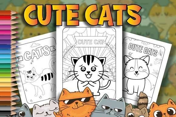 Download Cute Cat Coloring Pages for Kids - Premium Resources